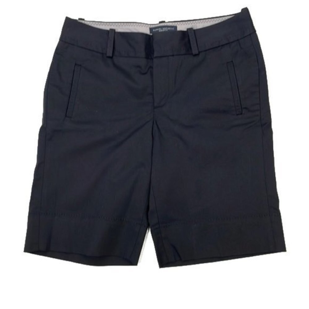 Banana Republic | Black Martin Fit Bermuda Shorts